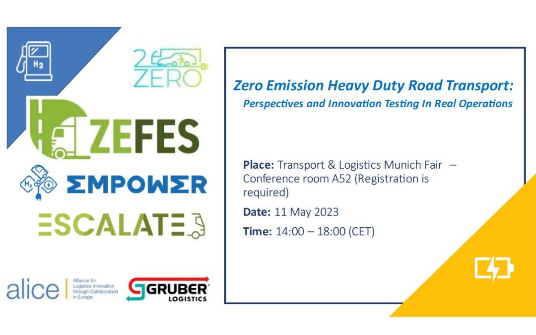 Zero Emission Heavy Duty Road Transport @ Trade Fair Center Messe München